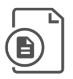 Checked-In icon has a small document icon within a larger document.